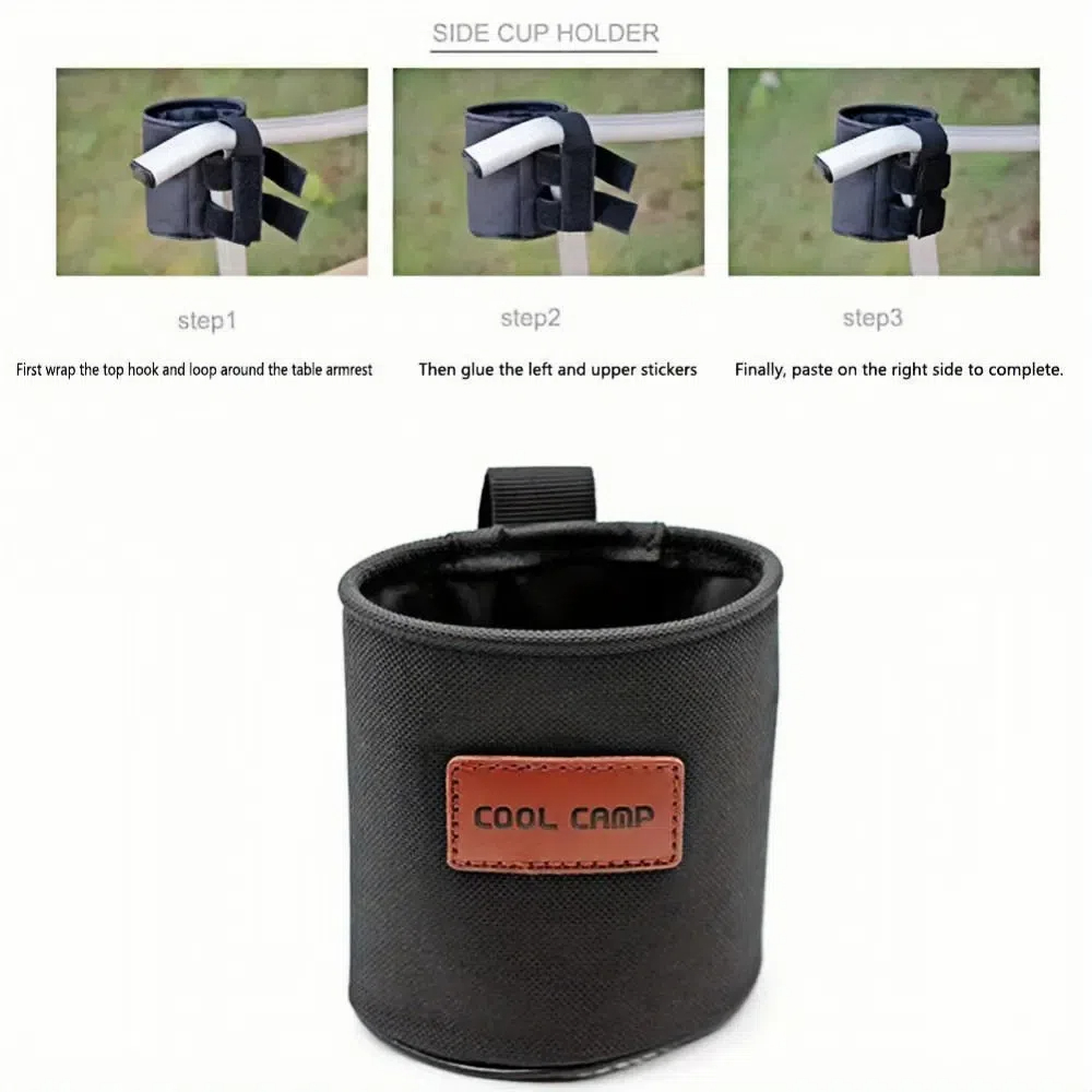 새로운 1PC 캠핑 의자 컵 홀더 조정 가능한 접이식  - Outdoor Camping Water Tank 리뷰 및 가격