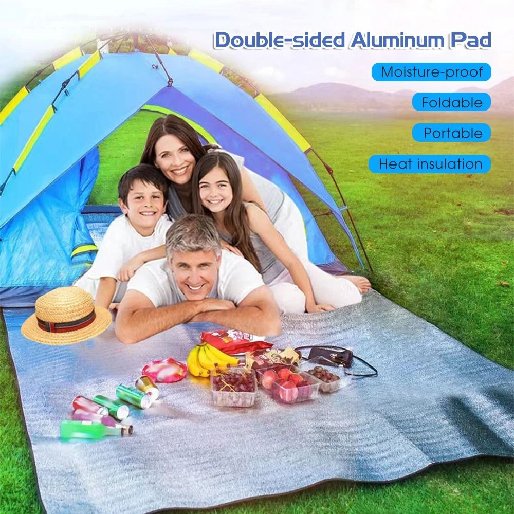 캠핑 매트 폼 포일 담요, 알루미늄 절연 폼 포일 매트 - Outdoor Camping Heated Blanket 리뷰 및 가격