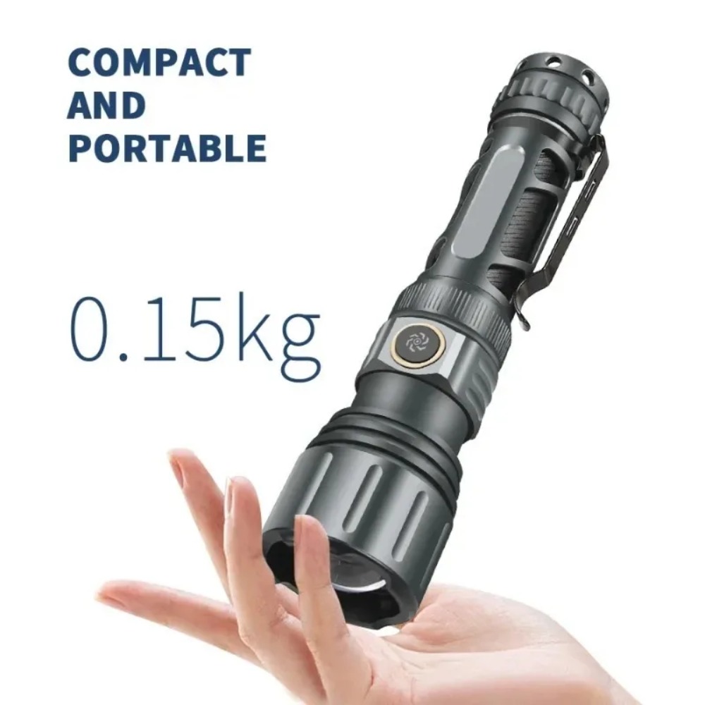슈퍼 밝은 손전등 휴대용 충전식 LED 램프 전술 캠핑 - Outdoor Camping Lamp 리뷰 및 가격