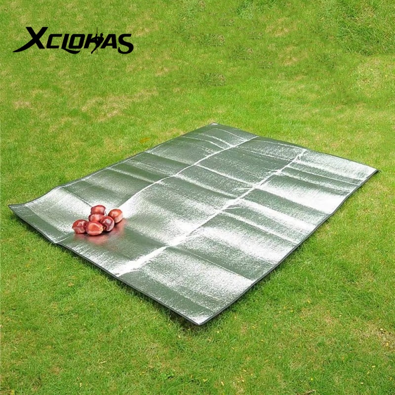 방수 캠핑 매트 알루미늄 호일 EVA 폼 매트, 접이식 - Outdoor Camping Rug Waterproof 리뷰 및 가격