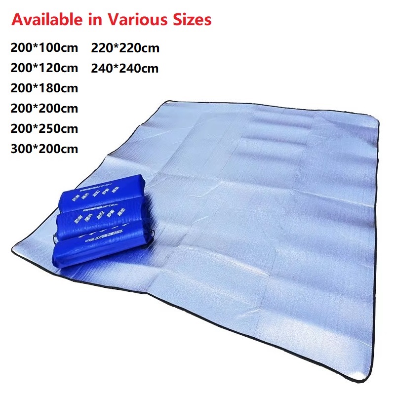 방수 캠핑 매트 알루미늄 호일 EVA 폼 매트, 접이식 - Outdoor Camping Rug Waterproof 리뷰 및 가격