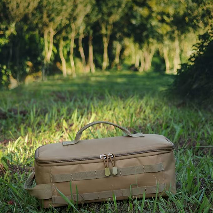 옥스포드 천 조리기구 보관 가방, 더블 지퍼, 손잡이  - Outdoor Camping Uk 리뷰 및 가격