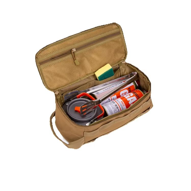 옥스포드 천 조리기구 보관 가방, 더블 지퍼, 손잡이  - Outdoor Camping Uk 리뷰 및 가격