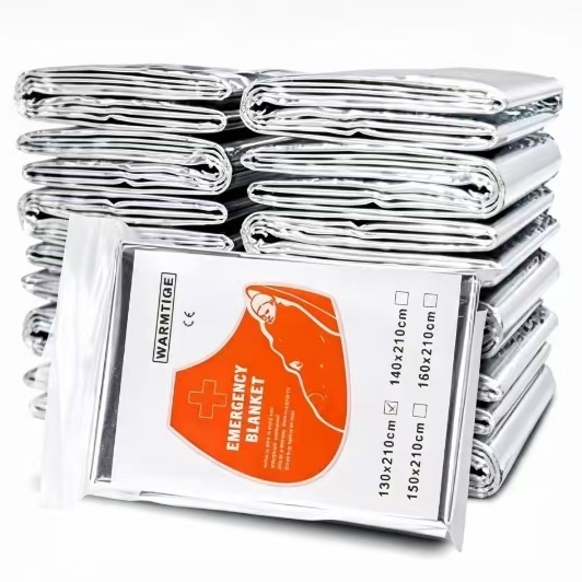 비상용 마일라 보온 담요, 은색 호일 우주 생존 담요, - Outdoor Camping Heated Blanket 리뷰 및 가격
