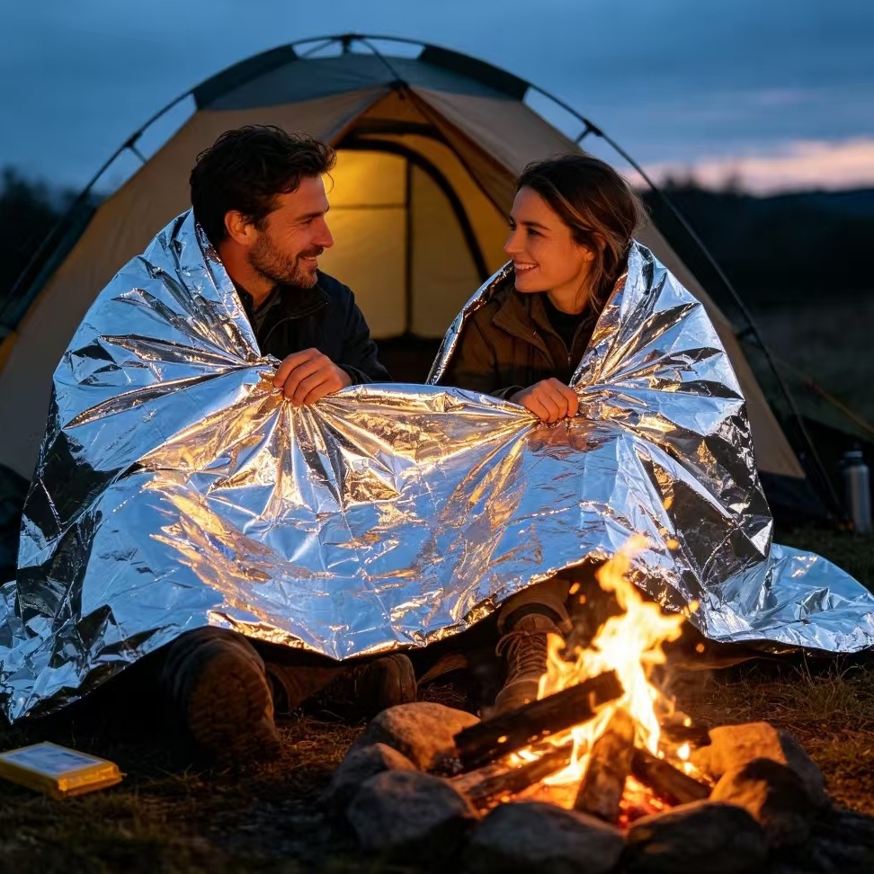 비상용 마일라 보온 담요, 은색 호일 우주 생존 담요, - Outdoor Camping Heated Blanket 리뷰 및 가격