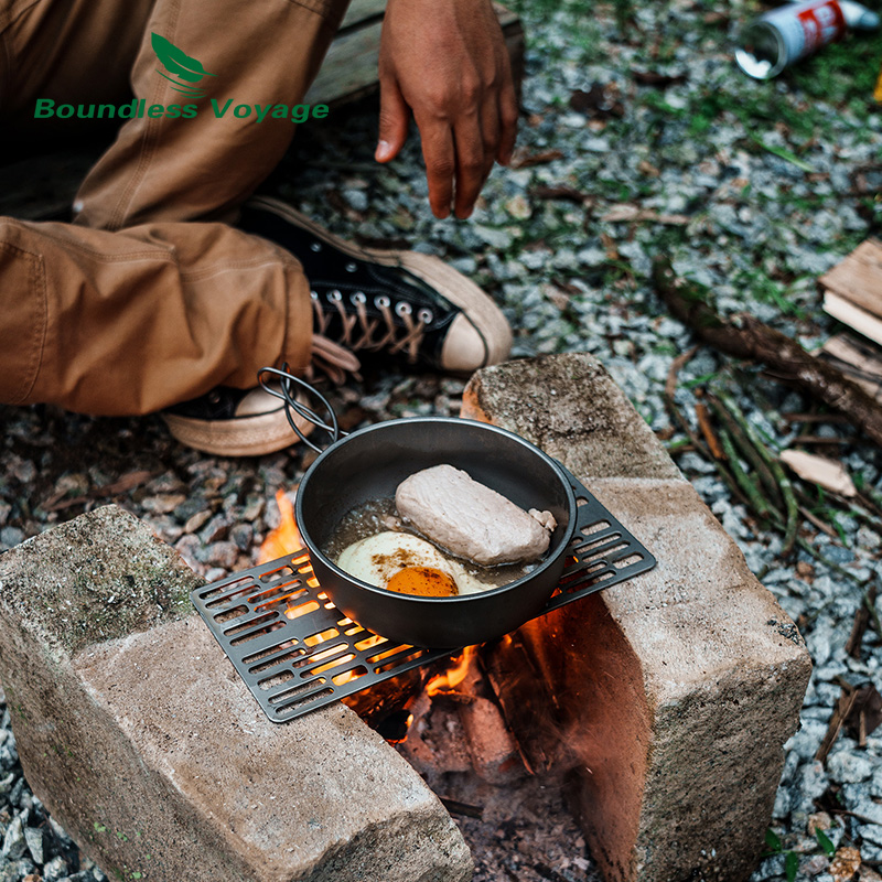 무한 항해 야외 캠핑 티타늄 숯불 바베큐 그릴 플레이트 - Outdoor Camping Uk 리뷰 및 가격