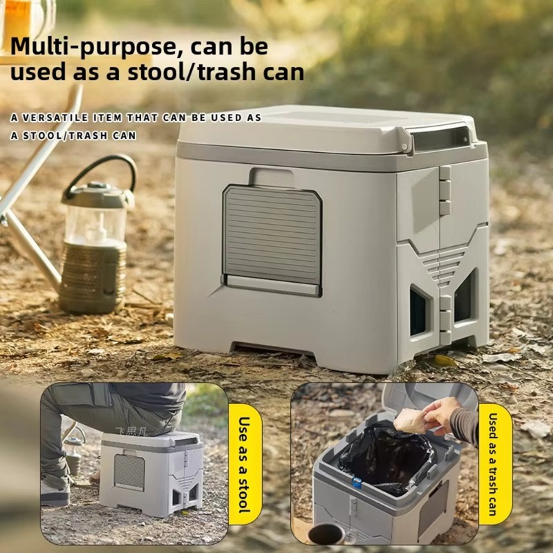 성인용 냄새 차단 접이식 캠핑 화장실, 야외, 차량 응 - Outdoor Camping Toilet 리뷰 및 가격