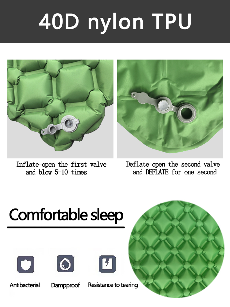 캠핑용 에어매트 텐트 접이식 캠프 침대 수면 패드 피크 - Outdoor Camping Mat 리뷰 및 가격